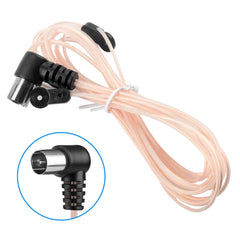 2m FM Dipole Antenna Female Plug Connector Stereo Audio Radio Receiver, FM Dipole Antenna