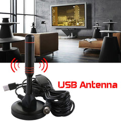 22dBi High Gain TV Antenna for DVB-T Television / USB TV Tuner with Amplifier Portable HDTV Booster, 22dBi DVB-T / USB