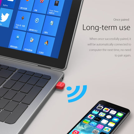 Adaptador USB Bluetooth 4.0 ORICO BTA-403 con velocidad de transferencia de 3 Mbps