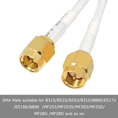 28dBi 4G Antenna with SMA Male Connector for 4G LTE FDD/TDD Router, SMA Male