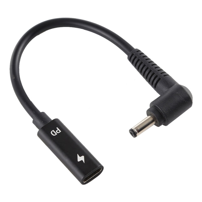 Cable cargador adaptador de corriente USB-C/Tipo-C a 4,0 x 1,35 mm, 4,0 x 1,35 mm
