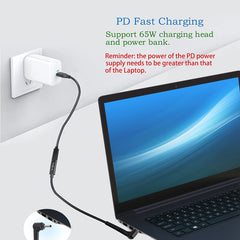 USB-C / Type-C to 4.0 x 1.35mm Power Adapter Charger Cable, 4.0 x 1.35mm