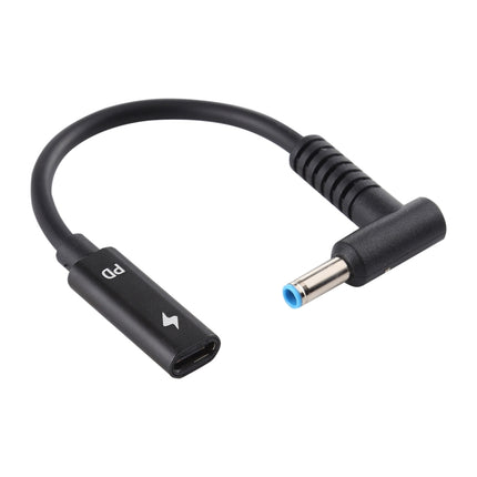 For HP USB-C / Type-C to 4.5 x 3.0mm Power Adapter Charger Cable, 4.5 x 3.0mm