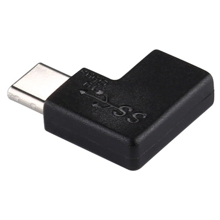 90 Degrees Right Angle USB-C / Type-C Female to Male Converter Adapter, Right Angle Female to Male
