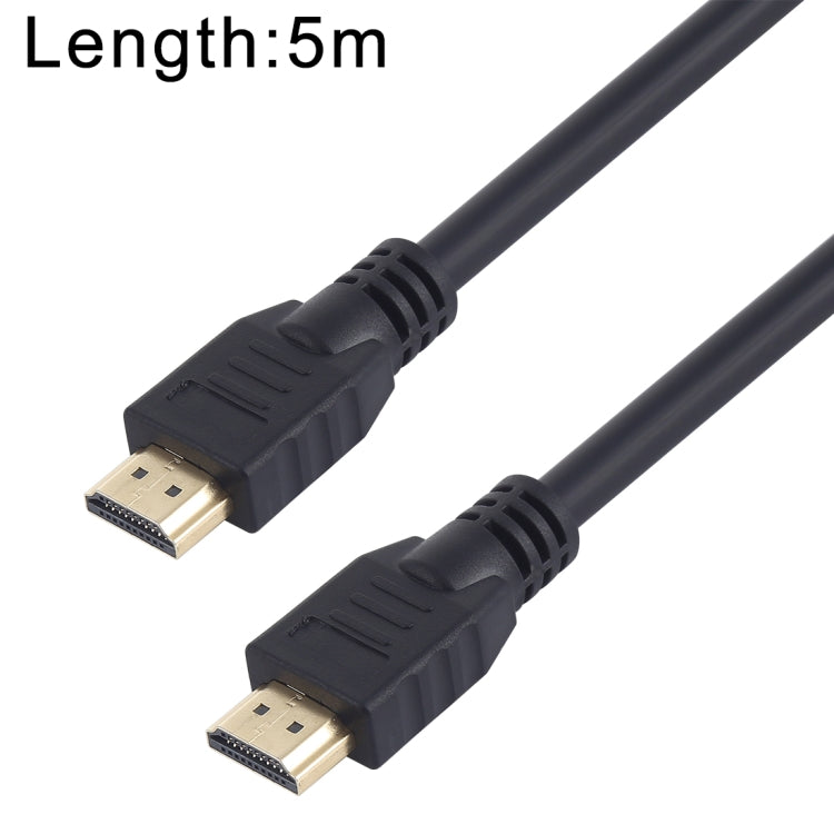 Super Speed Full HD 4K x 2K 30AWG HDMI 2.0 Cable with Ethernet Advanced Digital Audio / Video Cable Computer Connected TV 19 +1 Tin-plated Copper Version, Length: 5m, Length: 5m