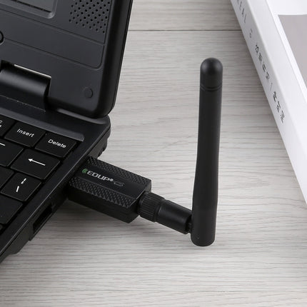 EDUP EP-AC1661 2 in 1 Bluetooth 4.2 + Dual Band 11AC 600Mbps High Speed Wireless USB Adapter WiFi Receiver, EP-AC1661 600Mbps