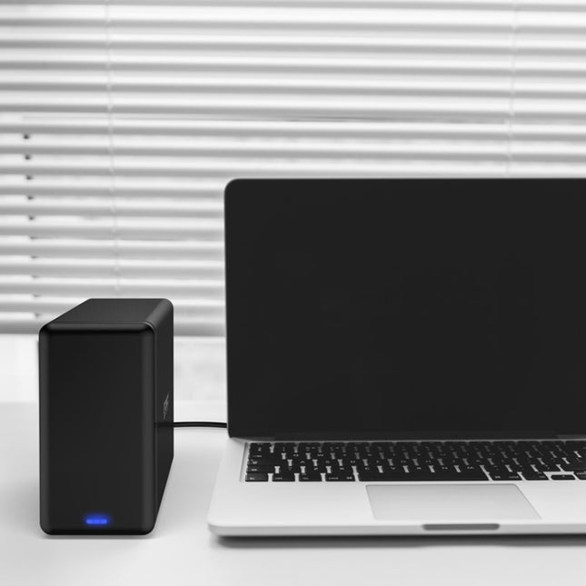 ORICO NS200-RU3 2-Bay USB 3.0 Typ-B auf SATA Externe Festplattenbox Aufbewahrungsgehäuse Festplattendock mit Raid für 3,5 Zoll SATA HDD, unterstützt UASP-Protokoll, USB 3.0 Typ-B auf SATA mit Raid