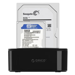 ORICO USB 3.0 Type-B to SATA External Storage Hard Drive Dock for 2.5 inch / 3.5 inch SATA HDD / SSD, 1 Bay