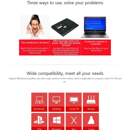 ORICO 6228US3-C 1 to 1 Clone 2 Bay USB 3.0 Type-B to SATA External Storage Hard Drive Dock for 2.5 inch / 3.5 inch SATA HDD / SSD, 1 to 1 Clone 2 Bays with Copy