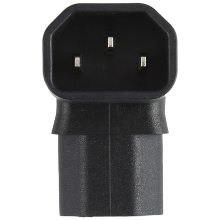 C13 to C14 Elbow (Up) AC Power Plug Adapter Converter Socket, C13 to C14 Elbow Up