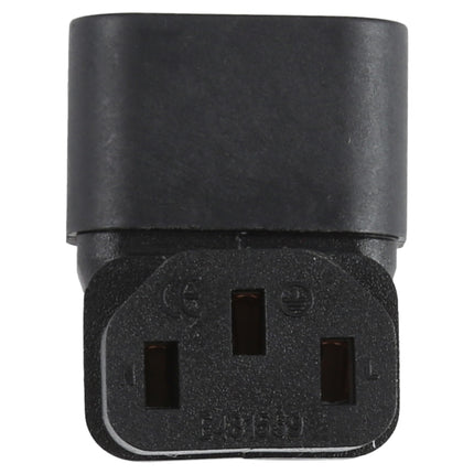 C13 to C14 Elbow (Up) AC Power Plug Adapter Converter Socket, C13 to C14 Elbow Up