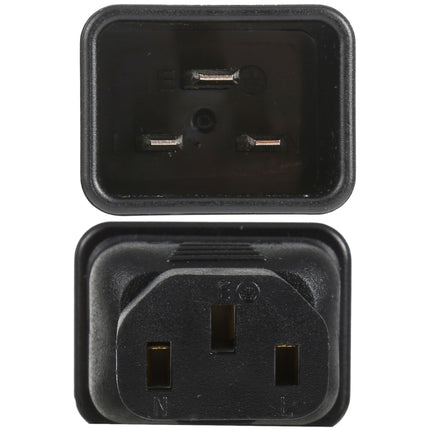 C13 to C20 AC Power Plug Adapter Converter Socket, C13 to C20