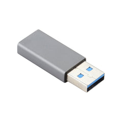 USB-C / Type-C Female to USB 3.0 Male Plug Converter 10Gbps Data Sync Adapter, Type-C Female to USB 3.0