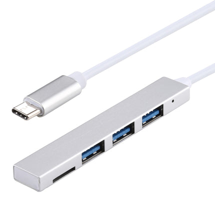 Adaptador T-818 TF + 3 x USB 3.0 a USB-C/HUB Tipo-C