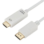 4K x 2K DP to HDMI White / White
