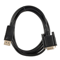 DP to VGA HD Converter Cable, Cable Length: 1.8m, DP to VGA