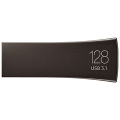 Original Samsung BAR Plus 128GB USB 3.1 Gen1 U Disk Flash Drives(Champagne Silver)
