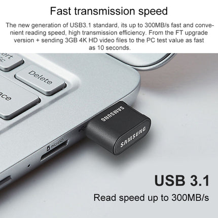 Original Samsung FIT Plus 256GB USB 3.1 Gen1 U Disk Flash Drives, 256GB