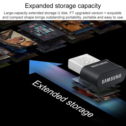 Original Samsung FIT Plus 256GB USB 3.1 Gen1 U Disk Flash Drives, 256GB