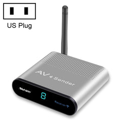 Measy AV220 2,4 GHz Kabelloser Audio-/Video-Sender und -Empfänger, Übertragungsdistanz: 200 m, UK-Stecker, AV220