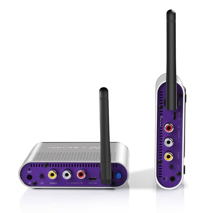 Measy AV530 5.8GHz Wireless Audio / Video Transmitter and Receiver, Transmission Distance: 300m, UK Plug, AV530 Silver