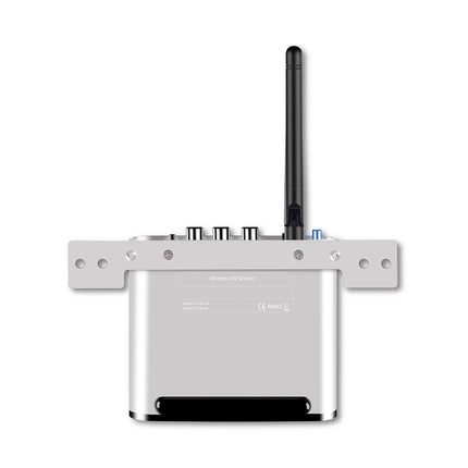 Measy AV530 5.8GHz Wireless Audio / Video Transmitter and Receiver, Transmission Distance: 300m, UK Plug, AV530 Silver