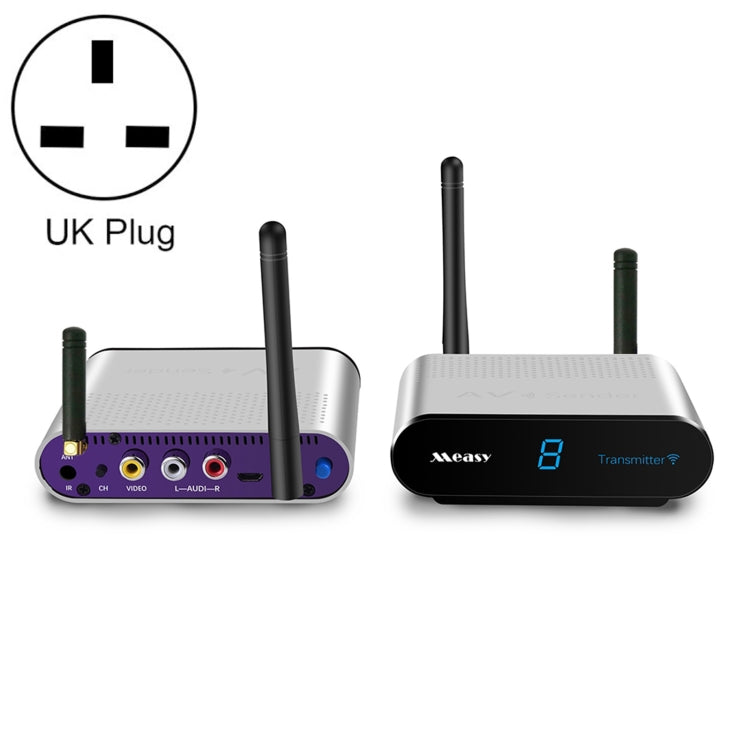 Measy AV230 2.4GHz Wireless Audio / Video Transmitter and Receiver with Infrared Return Function, Transmission Distance: 300m, EU Plug