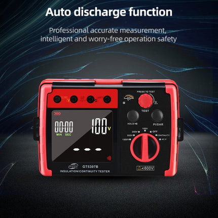 BENETECH GT5307B Professional LCD Digital Insulation Resistance Tester, GT5307B Insulation Resistance Tester