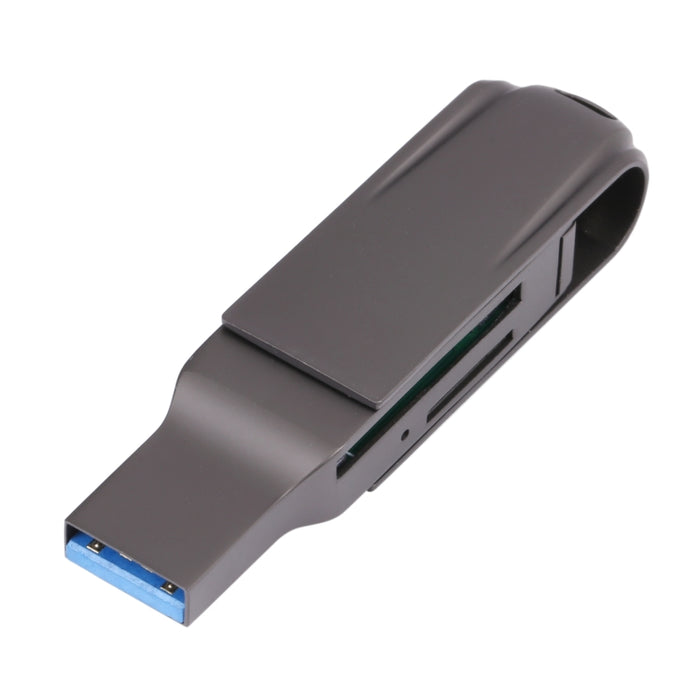 2 In 1 Multifunction USB-C / Type-C to USB 3.0 Card Reader, Type-C to USB 3.0