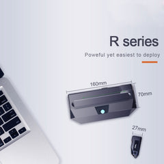 Zero Client R1 Mini PC, CORTEX QUAD A9 Quad Core up to 1.6GHz, RAM: 1GB, ROM: 8GB, Support HDMI, VGA, RJ45, SPK, Wired Version