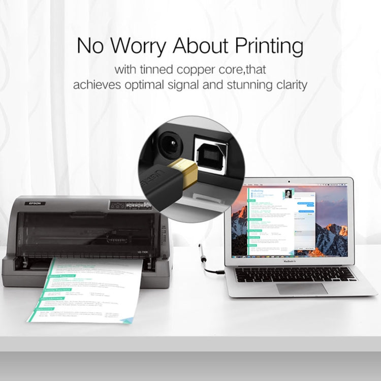 For Canon, Epson, HP, Cable Length: 1m, USB 2.0 (1m)