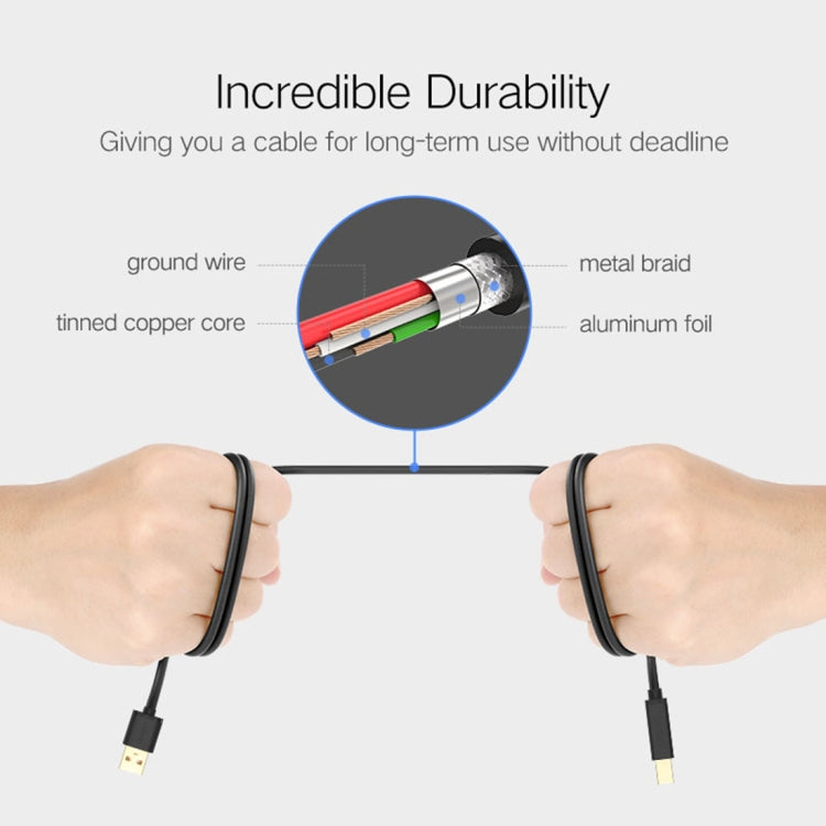 For Canon, Epson, HP, Cable Length: 1m, USB 2.0 (1m)