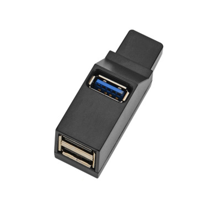 Portable Mini 2 x USB 2.0 + 1 x USB 3.0 HUB with Lanyard, USB 3.0