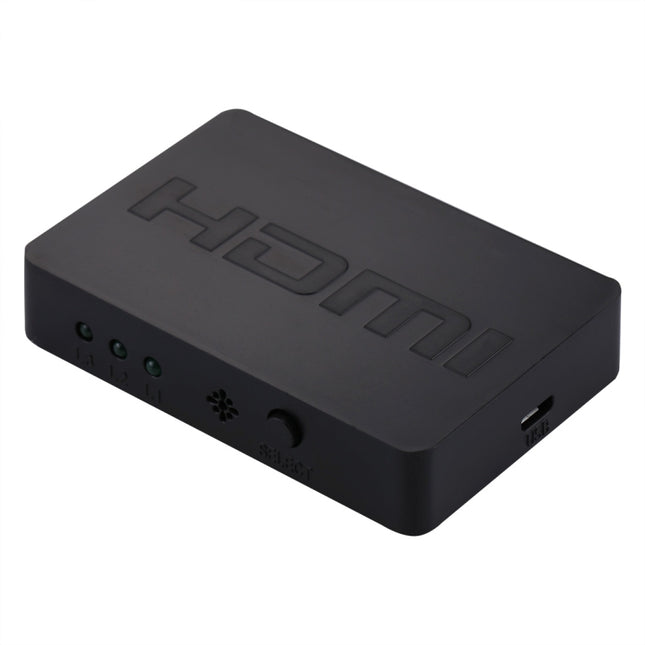 1080P 3 x 1 Ports (3 Ports Input x 1 Port Output) HDMI Switch with Remote Control, 3 Inputs to 1 output