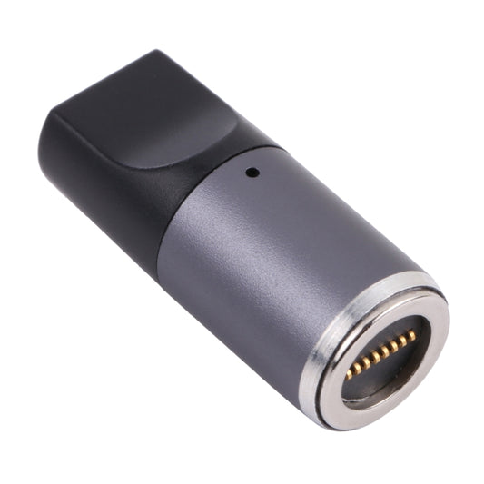 USB-C / Type-C Female to 8 Pin Magnetic DC Round Head Free Plug Charging Adapter, Type-C to 8 Pin Magnetic Round Head