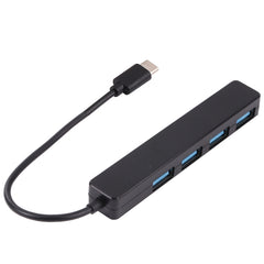 T-111 4 in 1 USB-C / Type-C to 4 USB Ports HUB Docking Station, T-111