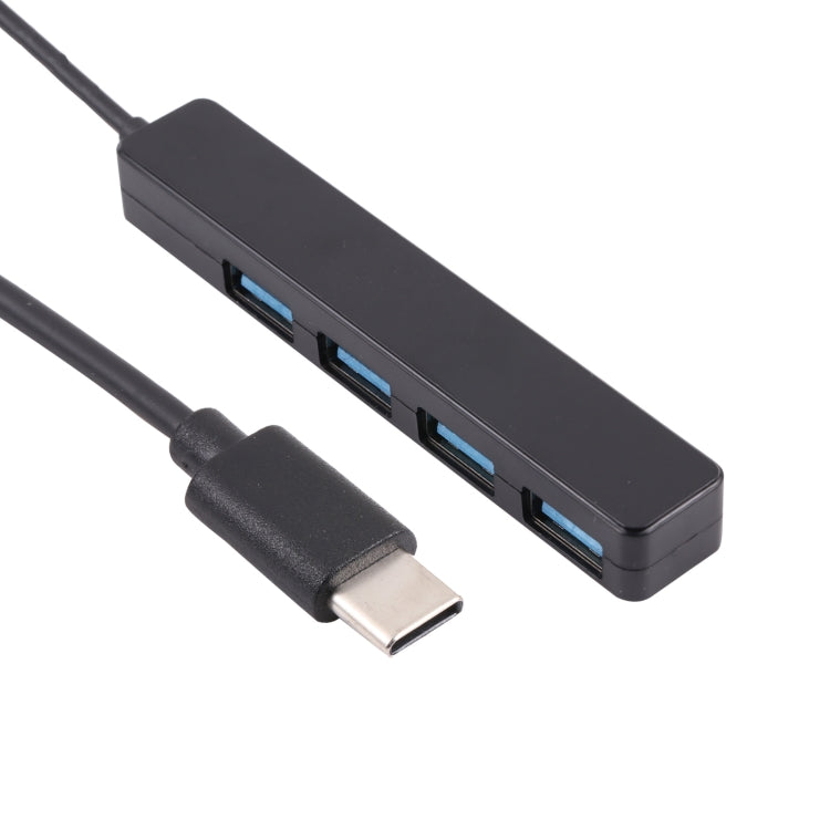 T-111 4 in 1 USB-C / Type-C to 4 USB Ports HUB Docking Station, T-111