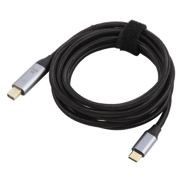USB-C / Type-C Male to 4K 60Hz Mini DP Male Adapter Cable, Length: 1.8m, Mini DP Male