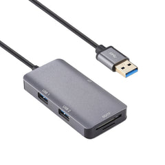 5 In 1 Dual USB 3.0 + CF + TF + SD Multi-function USB 3.0 Card Reader, 5 In 1 USB 3.0