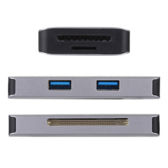 5 In 1 Dual USB 3.0 + CF + TF + SD Multi-function USB 3.0 Card Reader, 5 In 1 USB 3.0