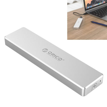 Carcasa de unidad de estado sólido con tapa a presión ORICO PCM2-C3 M.2 M-Key a USB 3.1 Gen2 USB-C/Tipo-C, capacidad máxima admitida: 2 TB