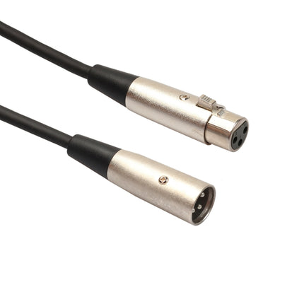 5m 3-Pin XLR Male to XLR Female MIC Shielded Cable Microphone Audio Cord, Length: 5m