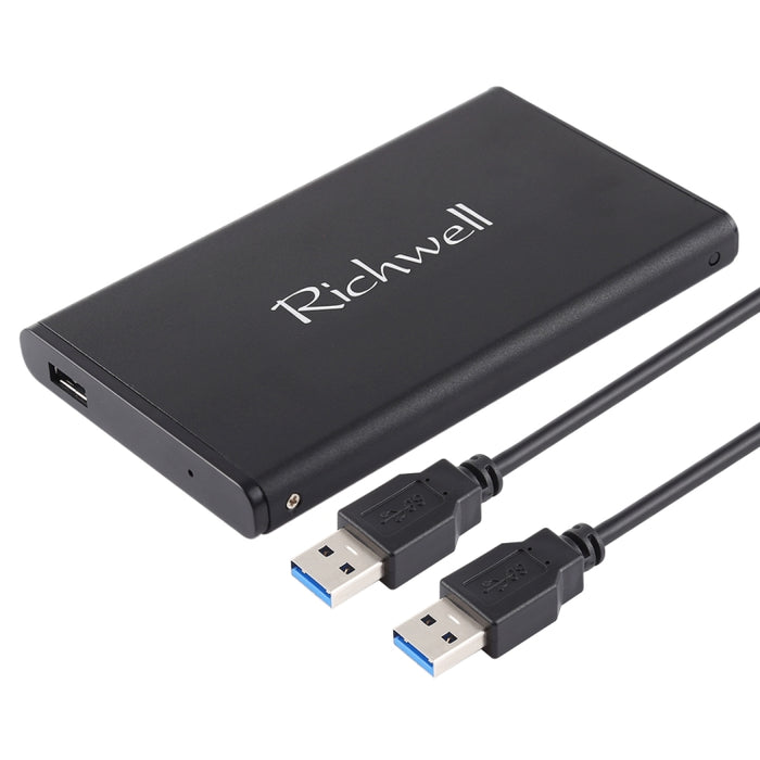 Richwell SATA R2-SATA-500GB 500GB 2.5 inch USB3.0 Super Speed Interface Mobile Hard Disk Drive, 500GB