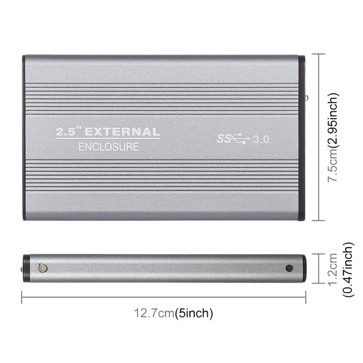 Richwell SATA R2-SATA-500GB 500GB 2.5 inch USB3.0 Super Speed Interface Mobile Hard Disk Drive