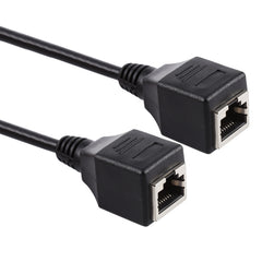 RJ45 Female to Female Ethernet LAN Network Extension Cable Cord, Cable Length: 60cm, 60cm