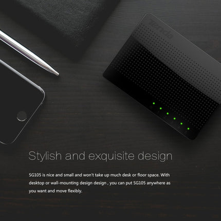 Tenda SG105 Mini 5 Ports 1000Mpbs Fast Gigabit Ethernet Network Switch  LAN HUB