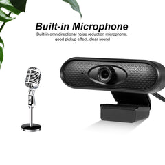 HD 1080P USB Camera WebCam with Microphone, 1080P