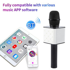 SDRD SD-08 Double Speakers High Sound Quality Handheld KTV Karaoke Recording Bluetooth Wireless Condenser Microphone