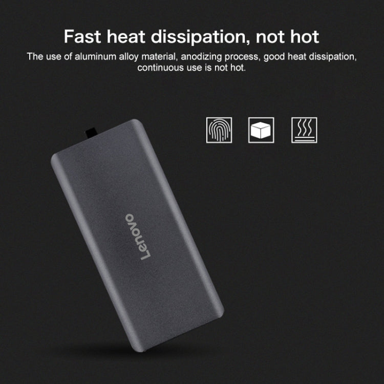 Lenovo LX0801 Type-C / USB-C Network Cable Interface Converter Docking Station, LX0801
