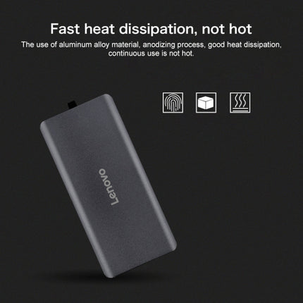 Lenovo LX0801 Type-C / USB-C Network Cable Interface Converter Docking Station, LX0801